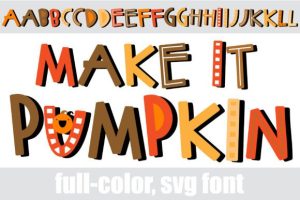Make It Pumpkin Font