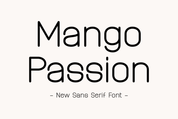 Mango Passion Font