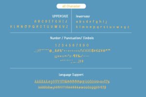 Alternative view of Mango Delight Font Font