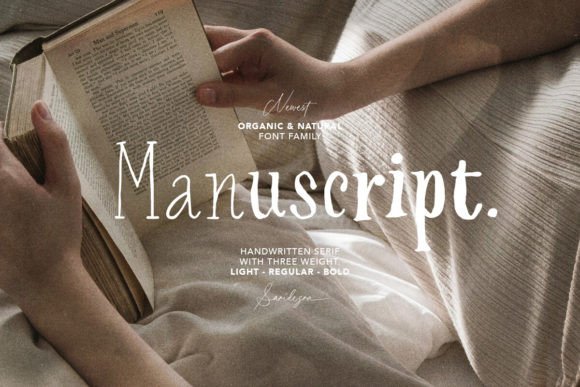 Manuscript Font