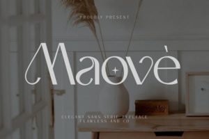 Maove Font