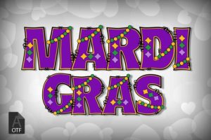Mardi Gras Font