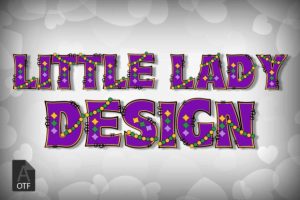 Alternative view of Mardi Gras Font