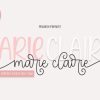 Marie Clairie Font