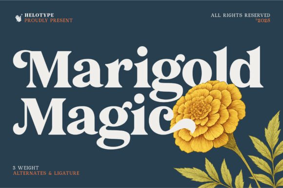 Marigold Magic Font
