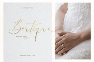 Alternative view of Marilla Spring Font