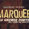 Marquee Font