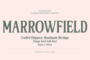 Marrowfield Font