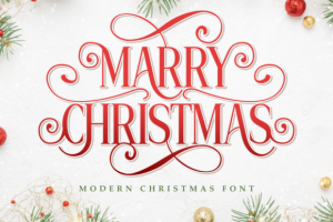 Marry Christmas Font