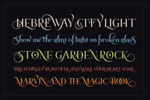 Alternative view of Marschel Pro Font