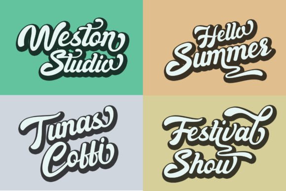 Mastada Retro Font - Image 4