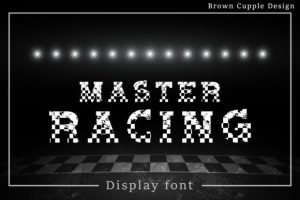 Master Racing Font