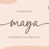 Maya Font