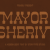 Mayor Sheriv Font
