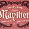 Maythen Font