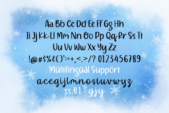 Mealky Winter Font - Image 9