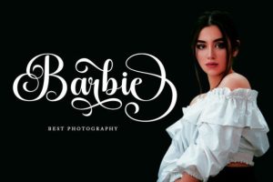 Alternative view of Media Calligraphy Font