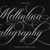 Melintina Calligraphy Font