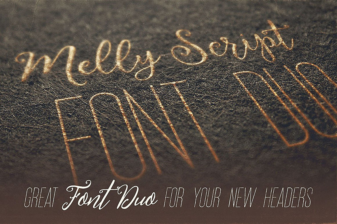 Melly Script Font Duo Font - Image 4