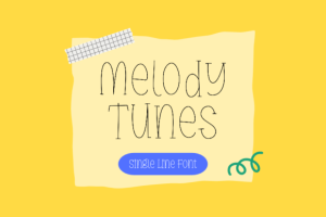 Melody Tunes Font