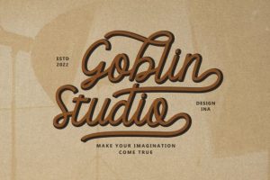 Alternative view of Meraline Font