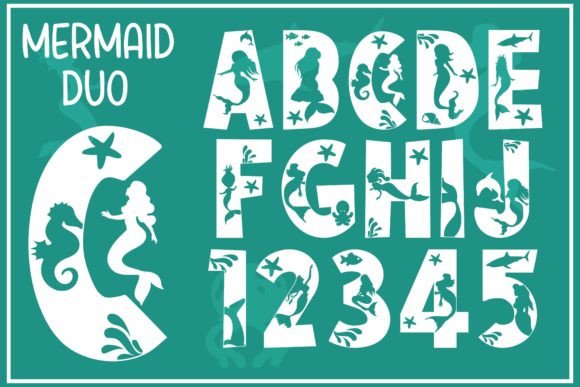 Mermaid Duo Font