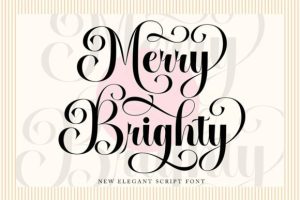 Merry Brighty Font