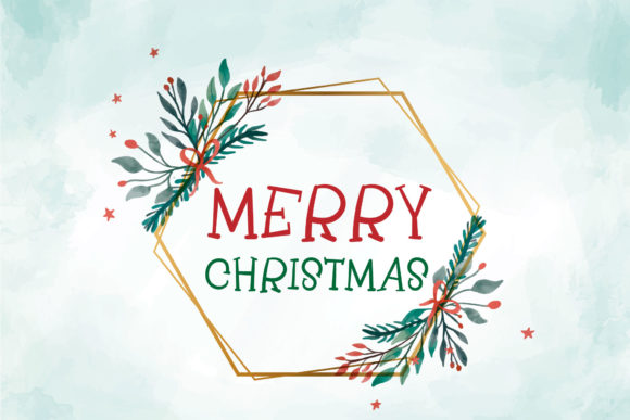 Merry Christmas Font - Image 6