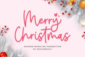 Merry Christmas Font