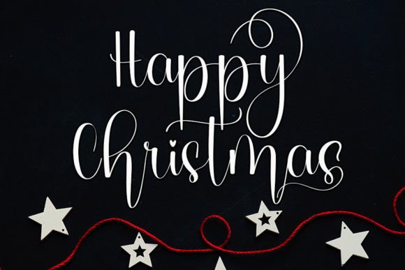 Merry Christmas Font - Image 4