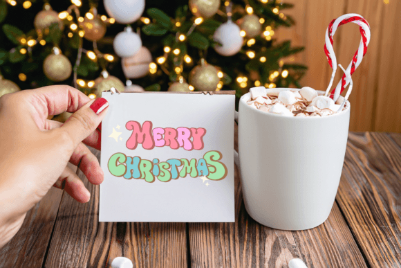 Merry Christmas Font - Image 4