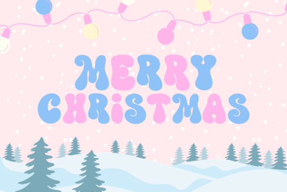 Merry Christmas Font - Image 9