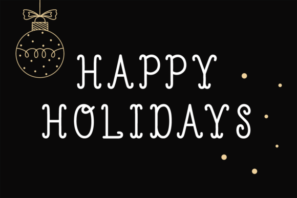 Merry and Bright Font - Image 3