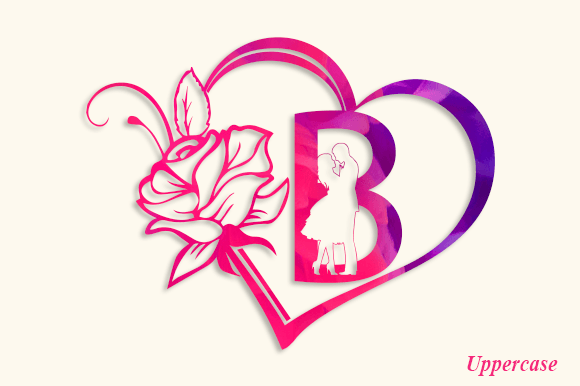 Mi Amor Monogram Font - Image 2