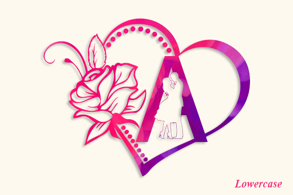 Mi Amor Monogram Font - Image 3