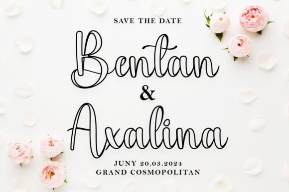 Micha Outline Font - Image 3