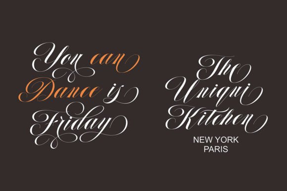 Michigan Font - Image 3