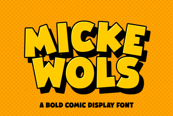 Micke Wols Font