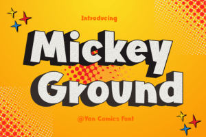 Mickey Ground Font