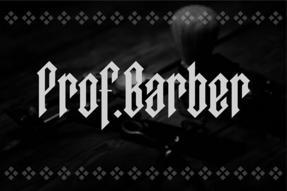 Midnight Blackletter Font - Image 2