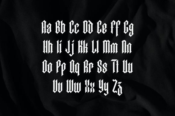 Midnight Blackletter Font - Image 6