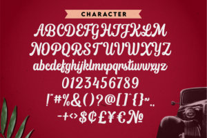 Alternative view of Mighty Blues Font