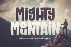 Mighty Mountain Font