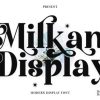 Milkan Display Font