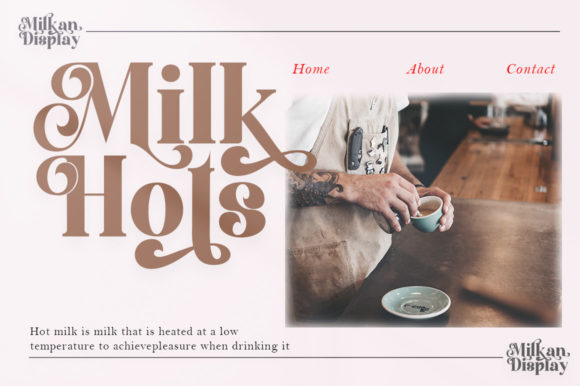 Milkan Display Font - Image 2