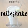 Milkshake Font