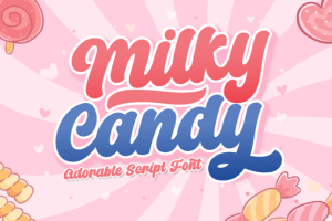Milky Candy Font