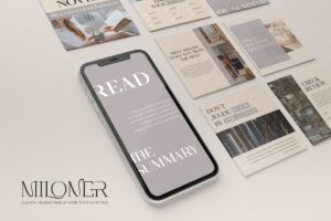 Alternative view of Miloner Font