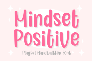 Mindset Positive Font