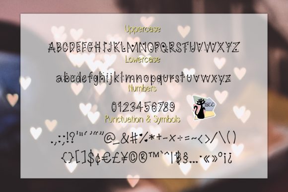 Mini Heart Font - Image 4